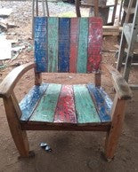 Recycled Boatwood Adirondak Chair