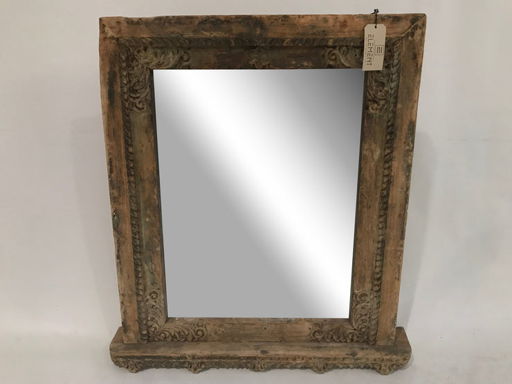 Medium Mirror with Wooden Frame