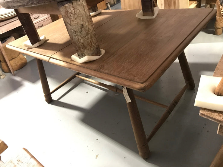 Large Rectangular Wooden Dining Table