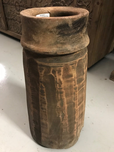 Handmade Wooden Pot 