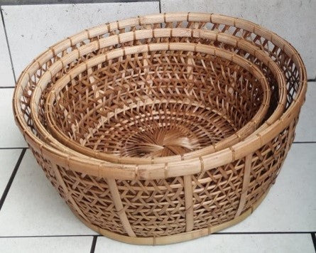 Medium Bamboo Basket 