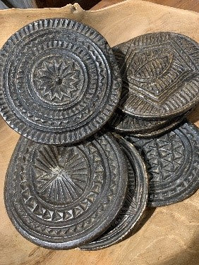 Stone Carved Plate Assorted Sizes