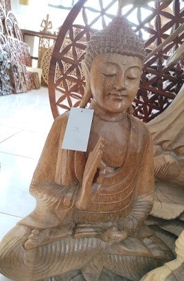 Natural Wooden Buddha