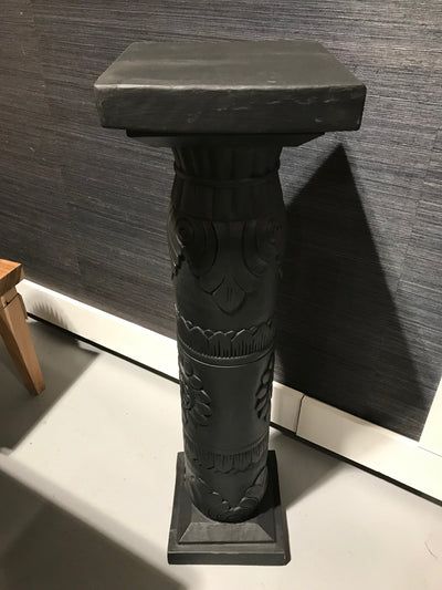 Black Wooden Pedestal