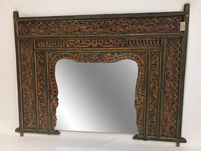 Mirror with Carving