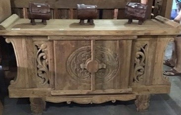 Carved Wood Dresser
