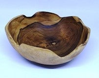 Large Teak Wood Bowl