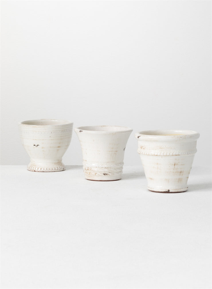 Glazed Ceramic Pot- 5.5"