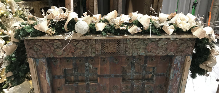 7' Decorated Christmas Garland