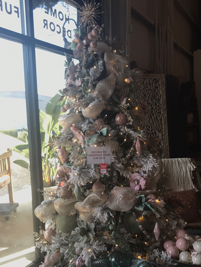 Pastel Decorated Christmas Tree
